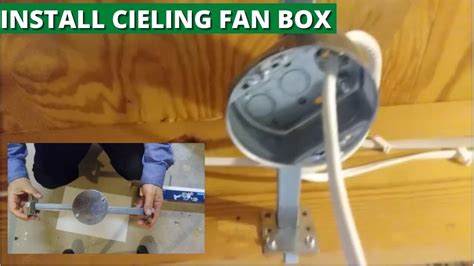 bathroom fan junction box|best ceiling fan mounting box.